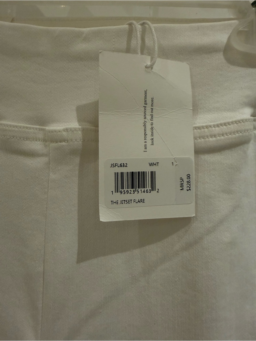Frame Denim White Flare Jeans - Picture 2 of 6